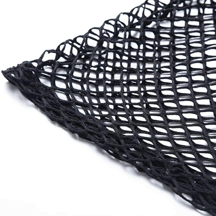 Fishnet Mesh Fitted Top