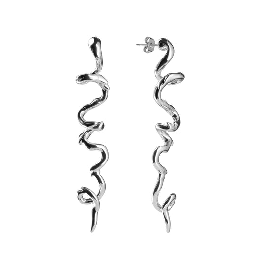 Eternia Earrings - Silver