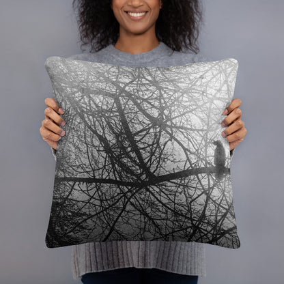 Skeletal Branches Pillow