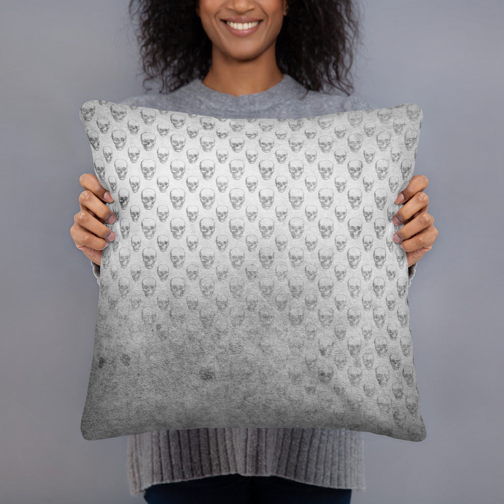 Whispering Skulls Pillow