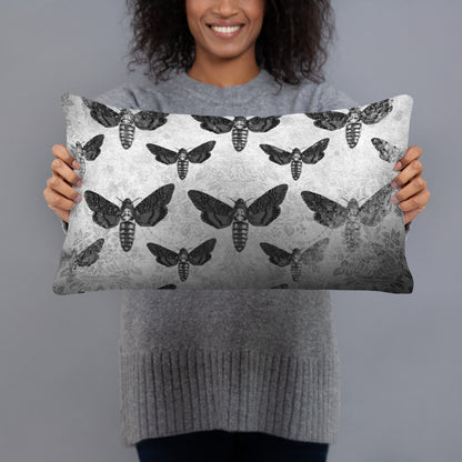 Midnight Moths Pillow