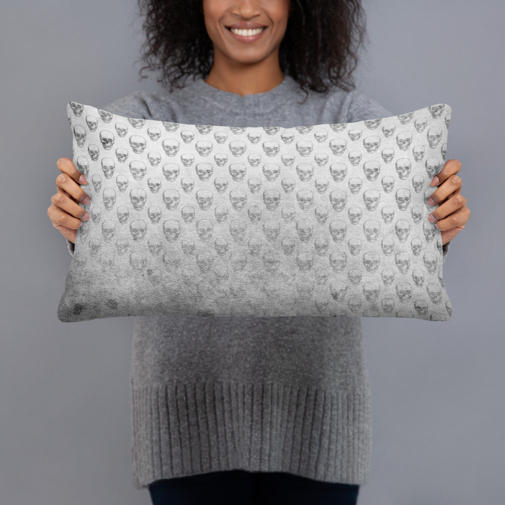 Whispering Skulls Pillow