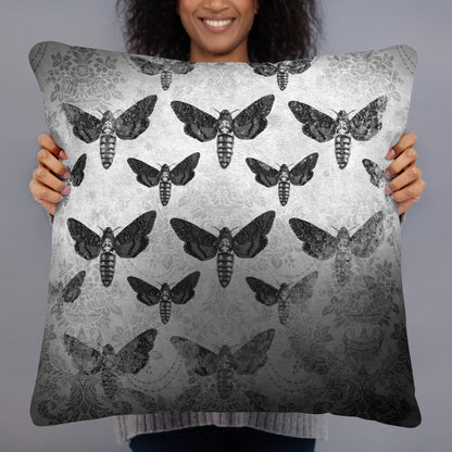 Midnight Moths Pillow