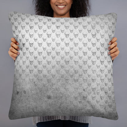 Whispering Skulls Pillow