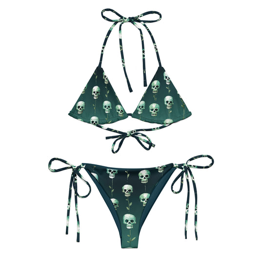 Edgy Bloom String Bikini