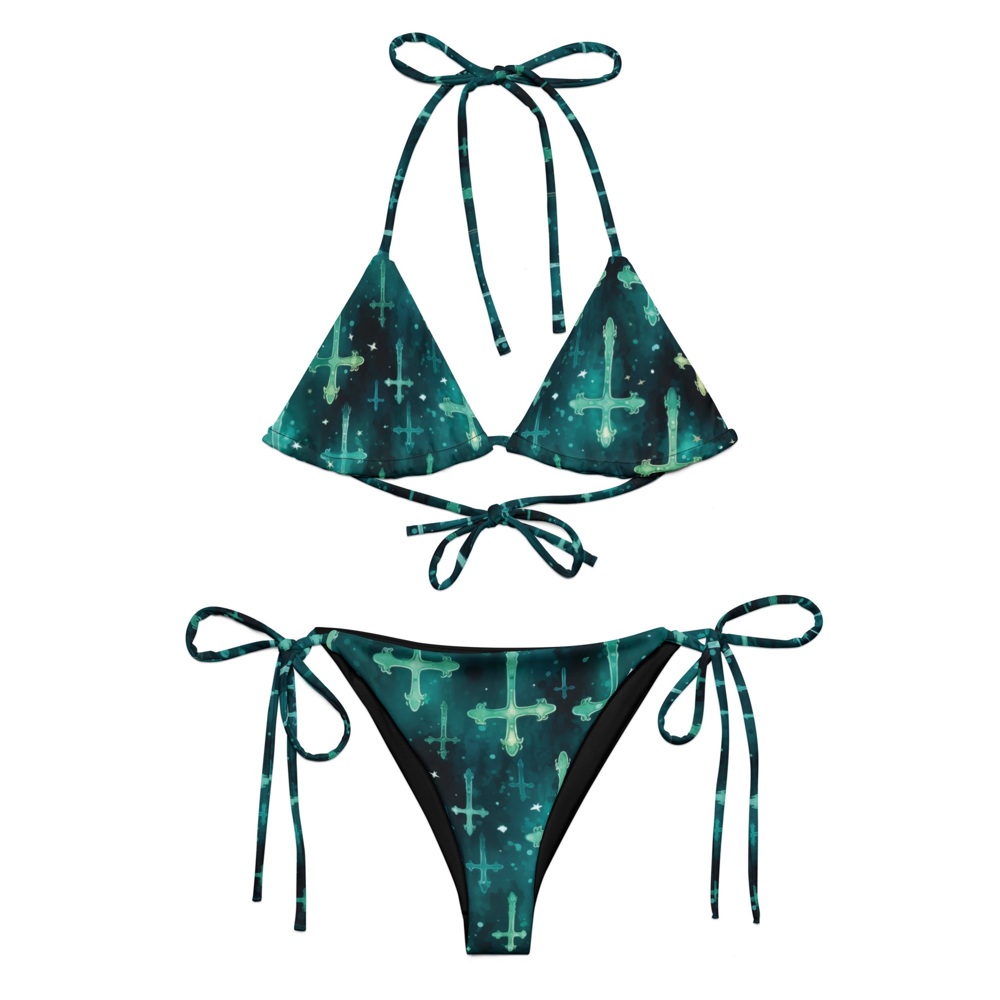 Dark Tides String Bikini