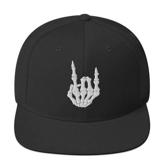 Devil Horns Snapback Hat