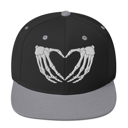 Twisted Love Snapback Hat - Edgy Romance