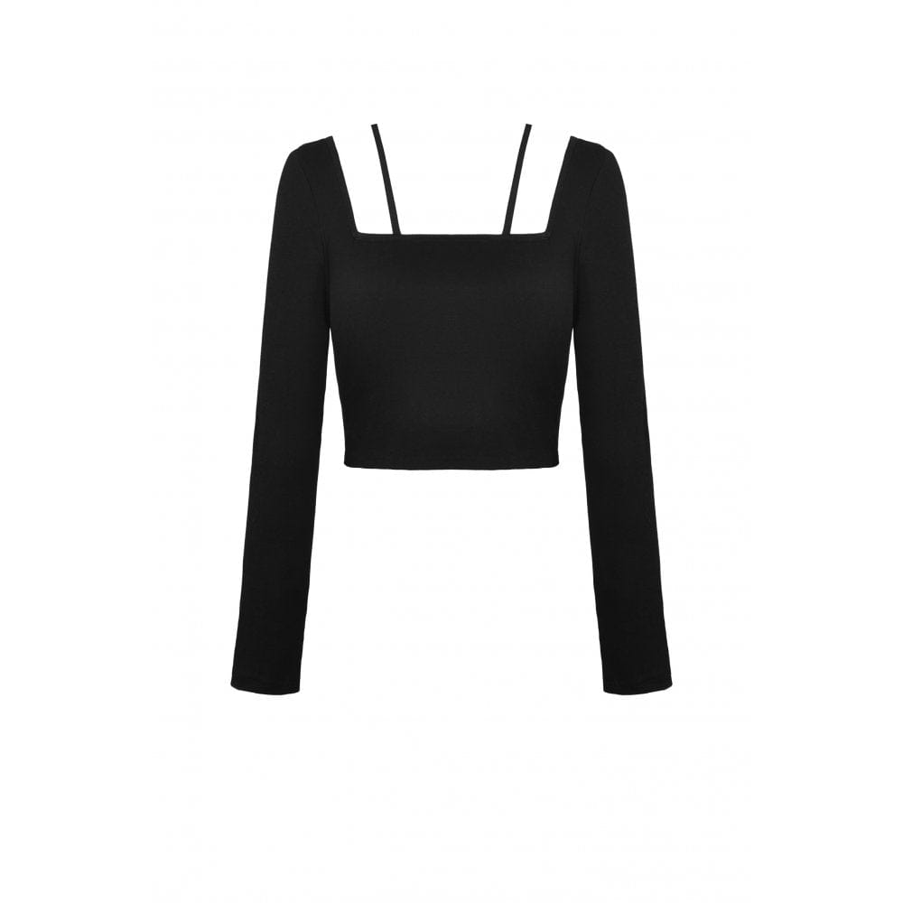 Amara Heart Zipper Crop Top