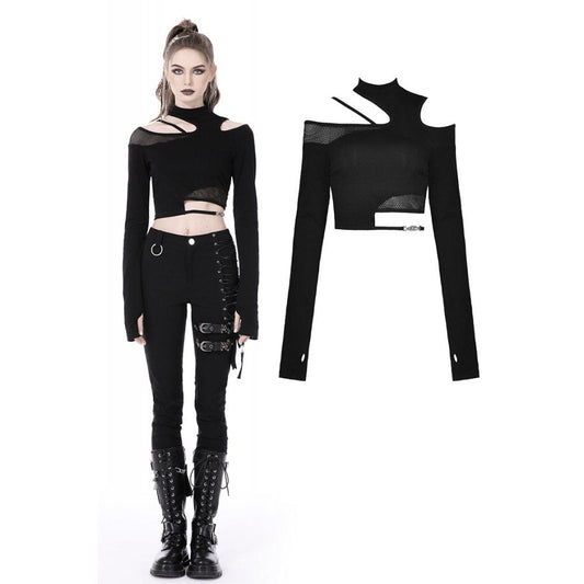 Nyx Mesh Splice Crop Top