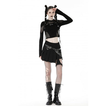 Saphira Eyelet Crop Top