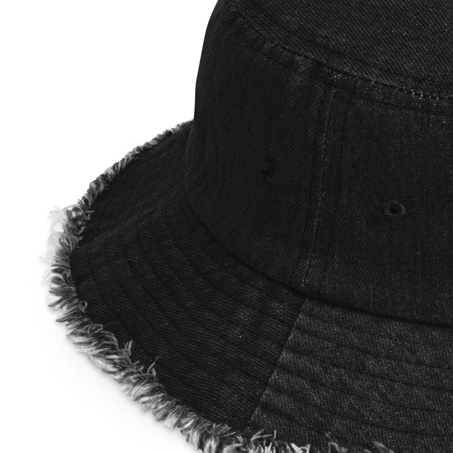 Rock On! Devil Horns Denim Bucket Hat