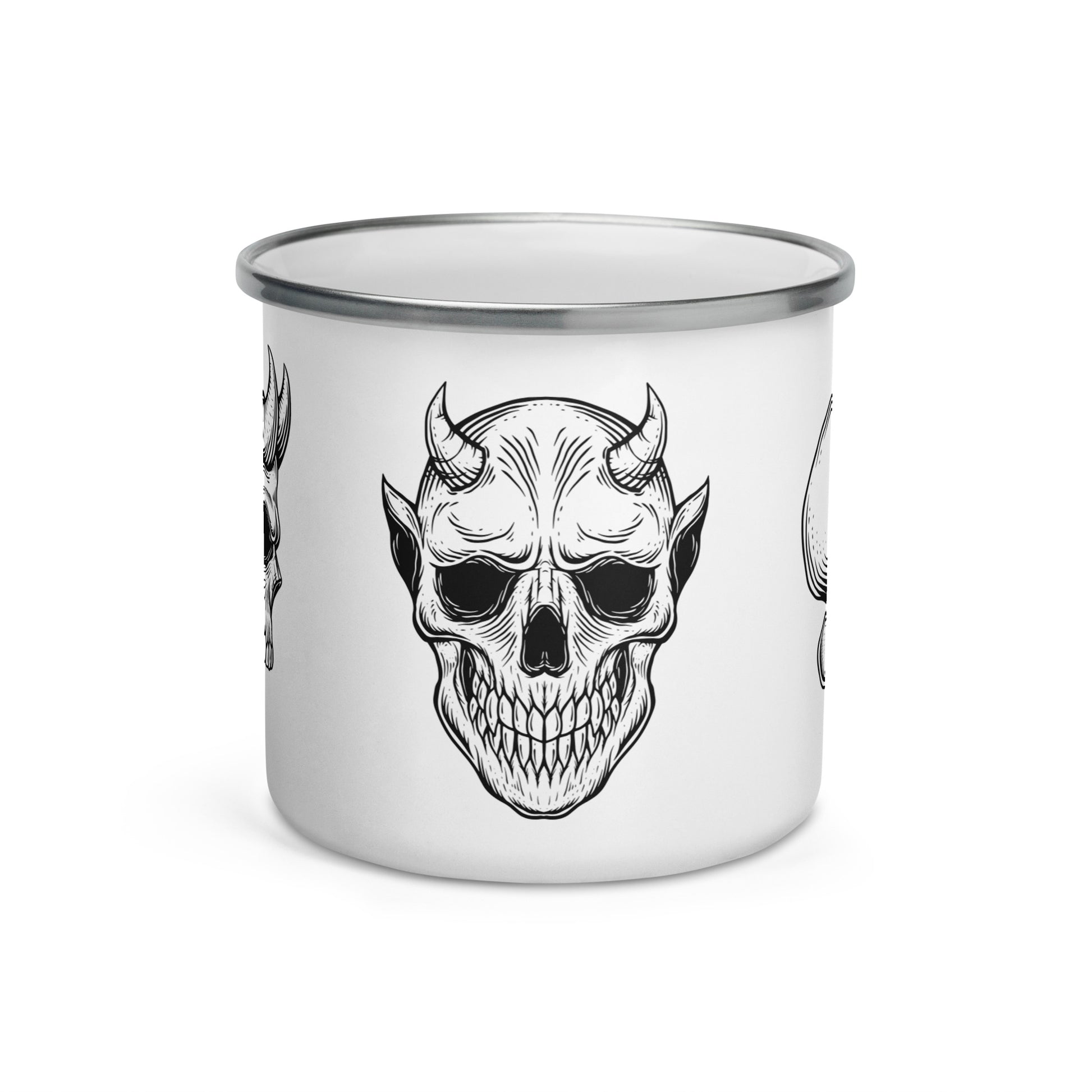 Wanderlust Skull Travel Mug