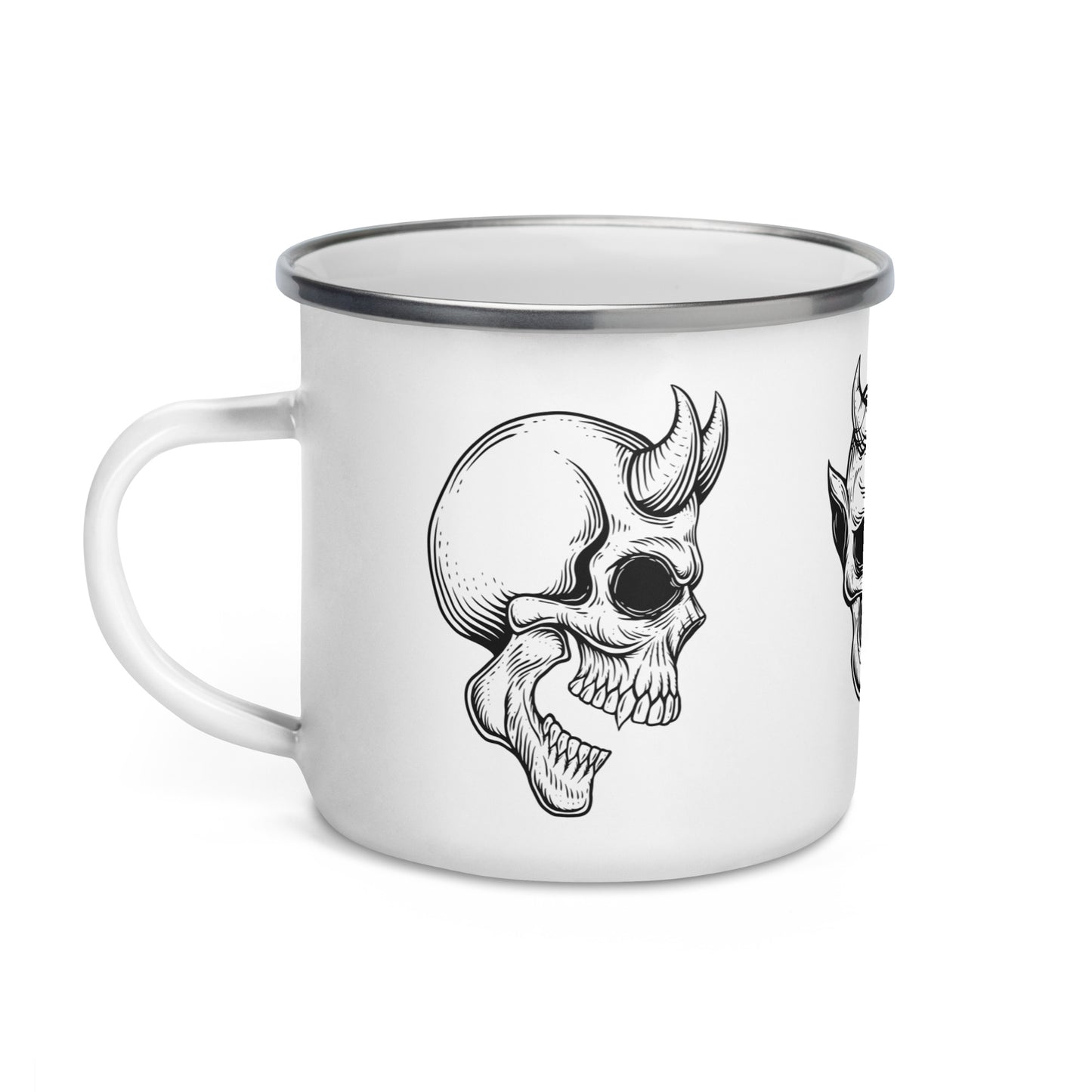 Wanderlust Skull Travel Mug