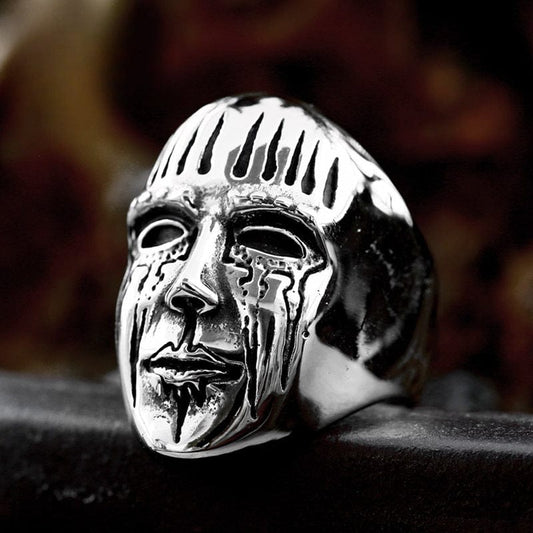 Punk Face Mask Ring