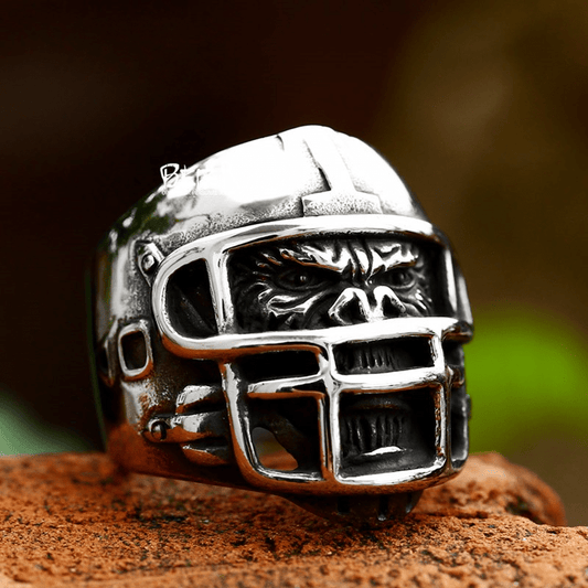 Punk Helmet Gorilla Ring