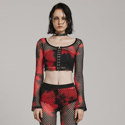 Corvus Sleeved Crop Top