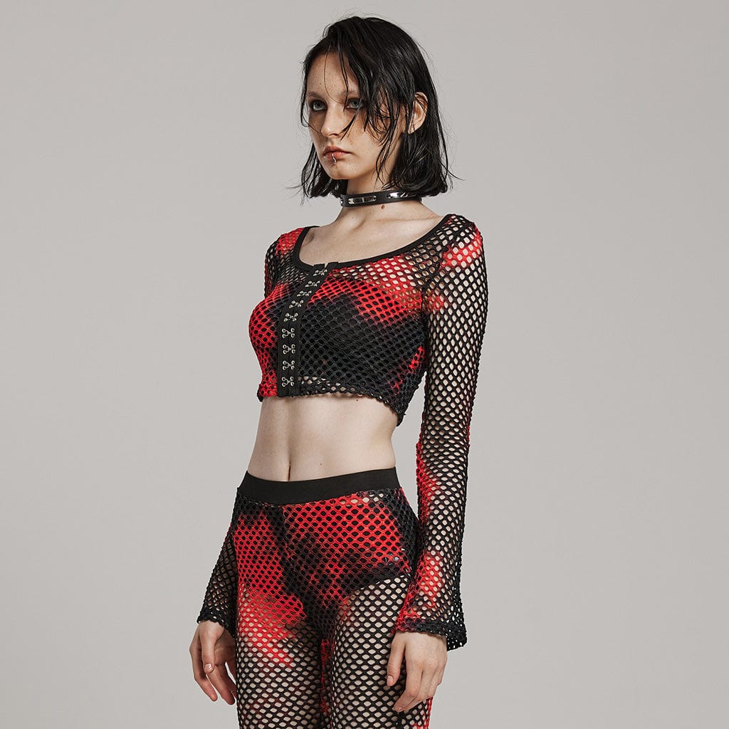 Corvus Sleeved Crop Top