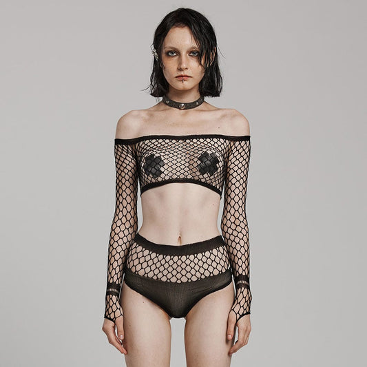 Mesh Lingerie Set