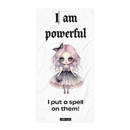 Spell Weaver Gothic Towel