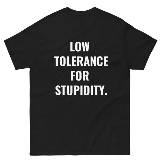 No Stupidity Allowed Tee