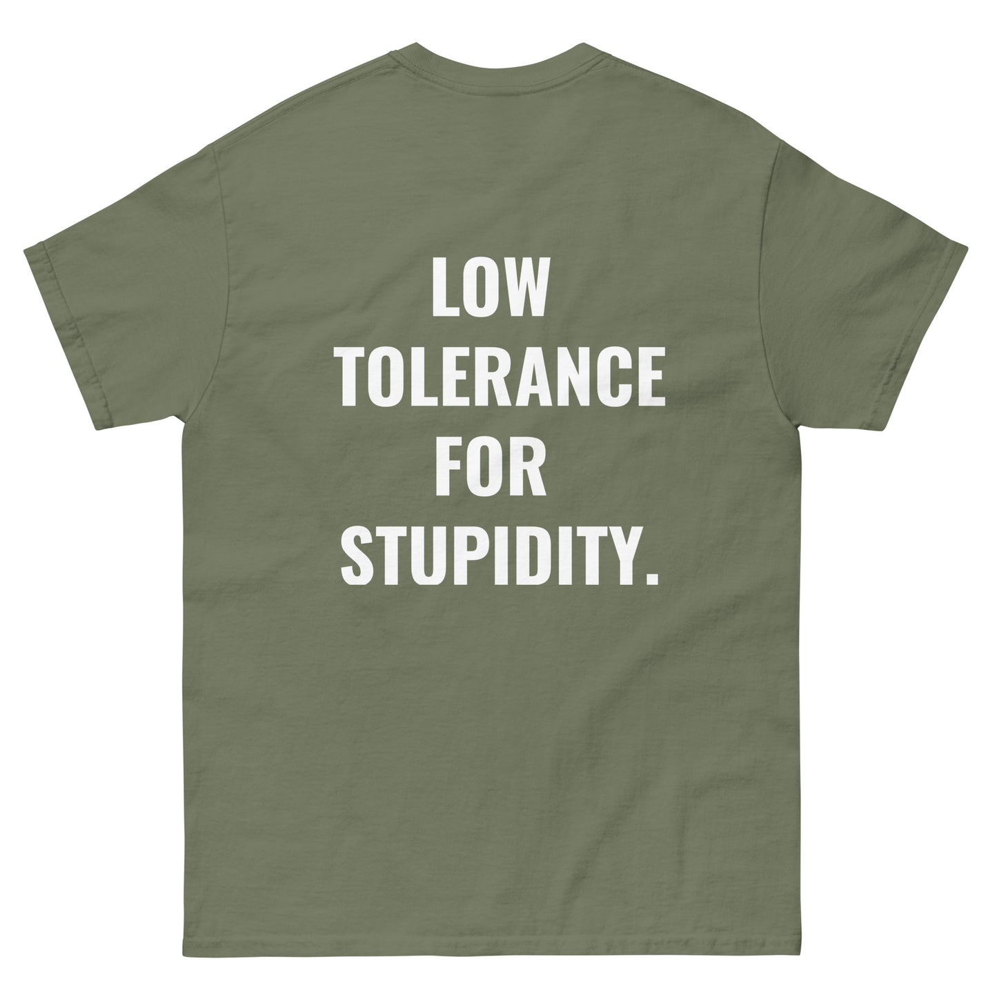 No Stupidity Allowed Tee