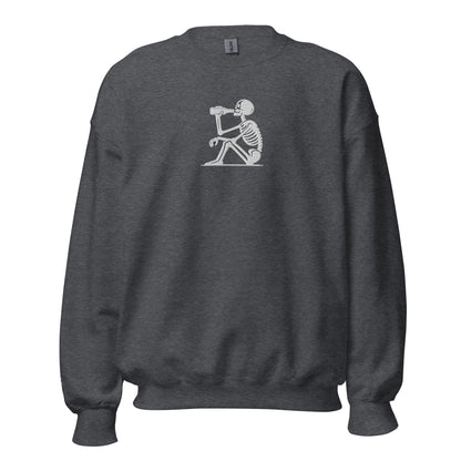 Just Hanging Around Skeleton Sweatshirt