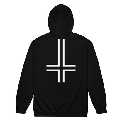 Cross Zip Hoodie