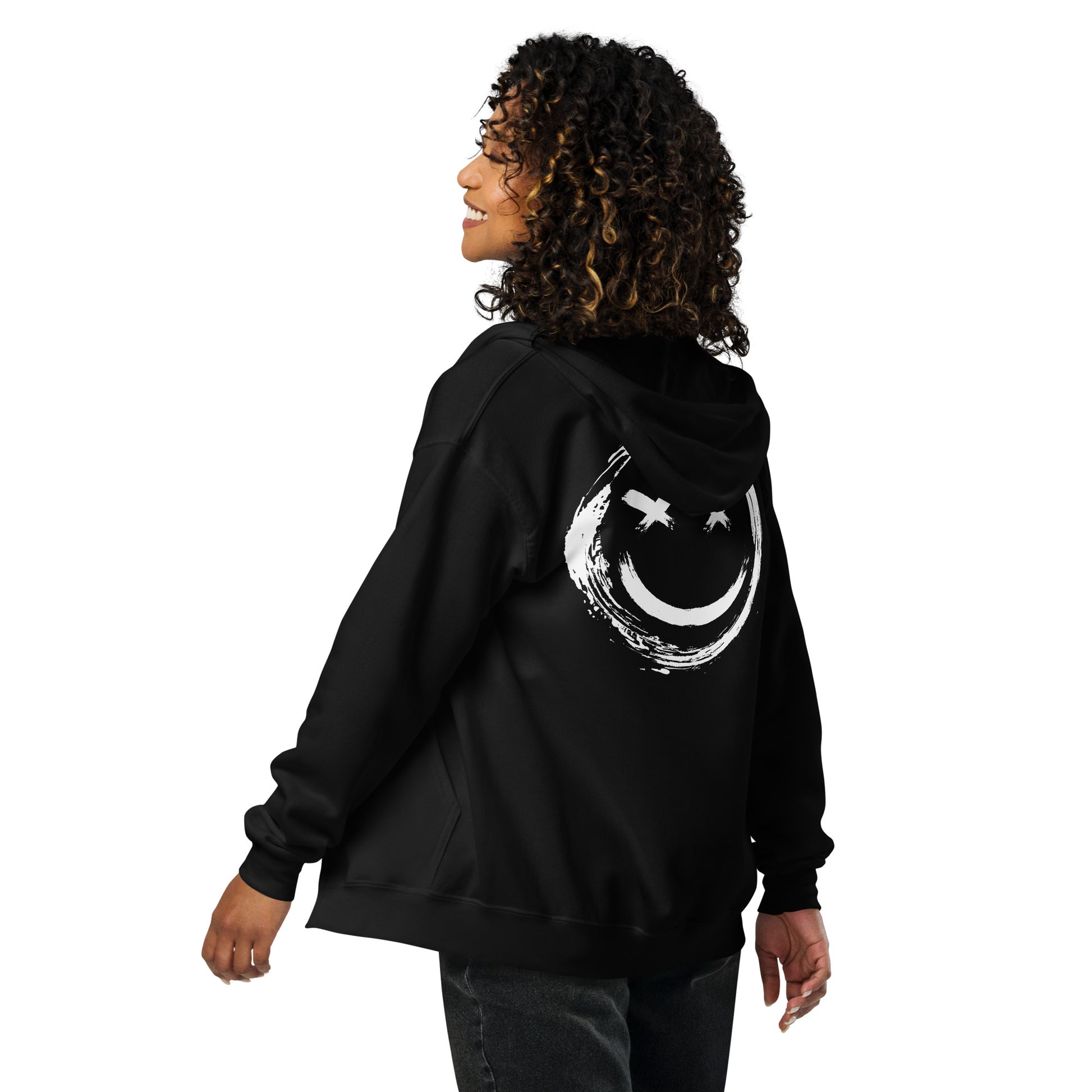 Grin Zip Hoodie