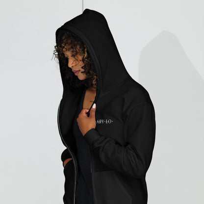 Cross Zip Hoodie