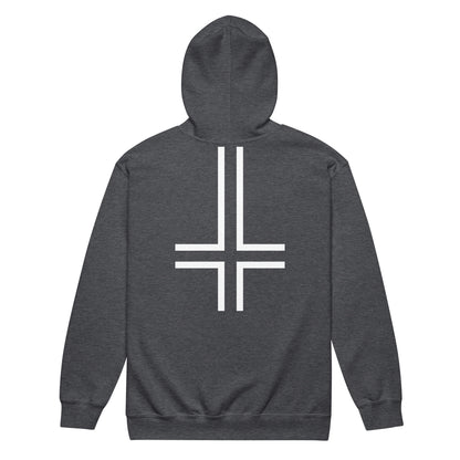 Cross Zip Hoodie