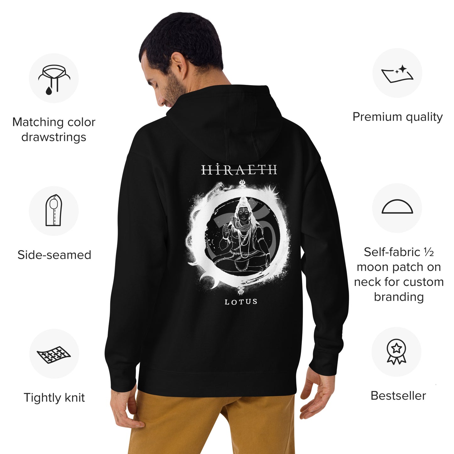 HIRAETH Lotus Hoodie