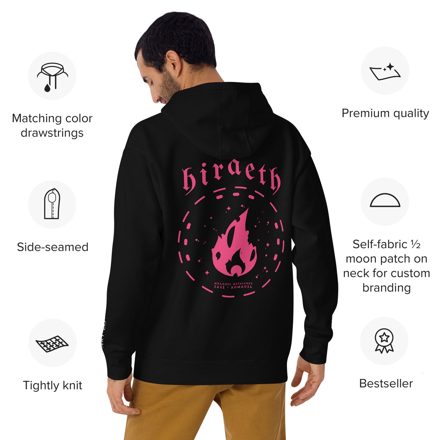 HIRAETH Flame Hoodie