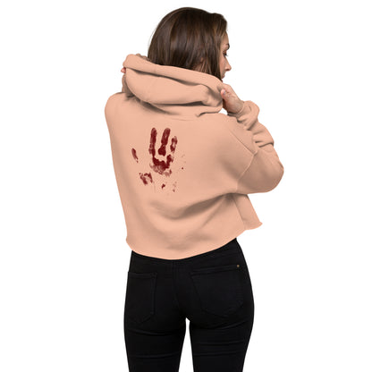 Blood Crop Hoodie